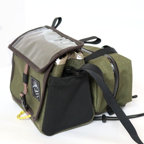 アクセサリー Raw Low Mountain Works Front Bag RawLow Mountain Works - Bike Bags - The Cyclelist