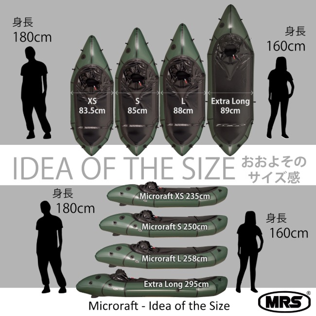 MRSパックラフト MRS Packraft マイクロラフト L Microraft Size L