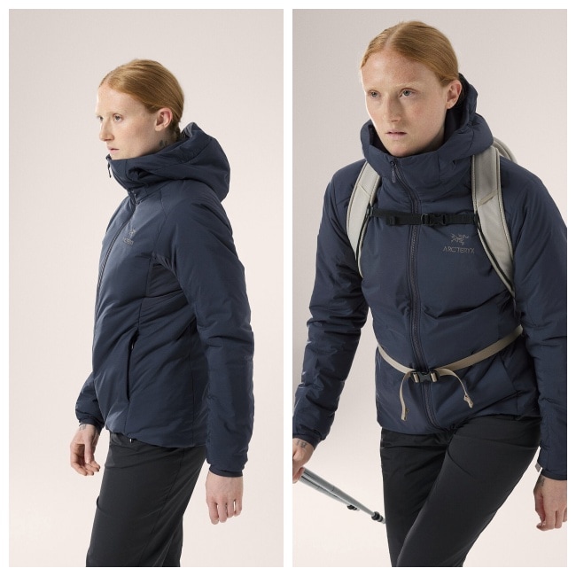 【美品】アークテリクス　ATOM AR hoody ウィメンズSサイズ アークテリクス ARC'TERYX アトム ヘビーウェイト フーディ