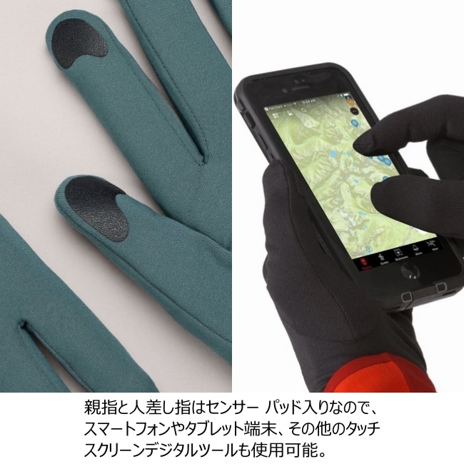 アークテリクス ARC'TERYX ロー グローブ Rho Glove | GLAGH グラフ