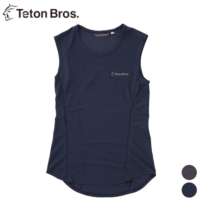 ウォーキング・ランニングウェア Teton Bros. ELV1000 Non Sleeve Gray M WS ELV1000 NON SLEEVE｜ウィメンズマウンテンランニング