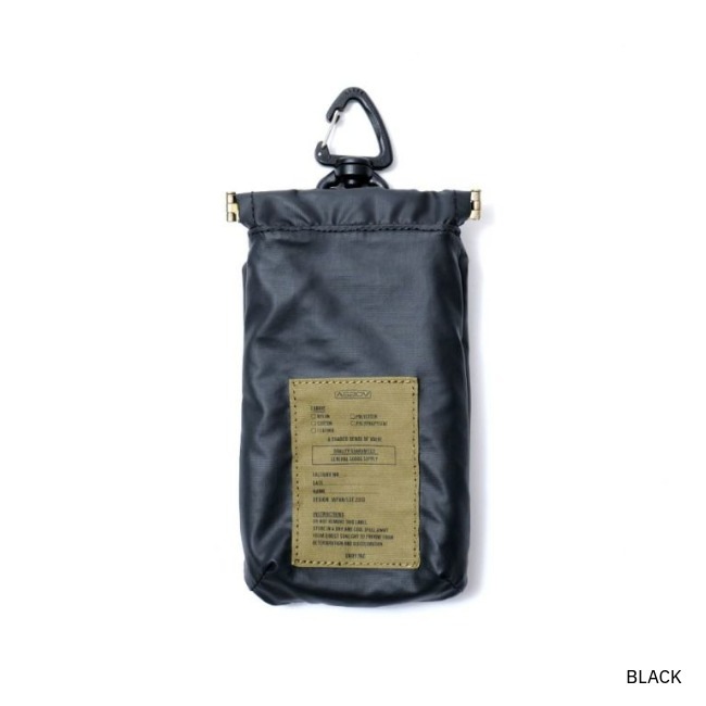 アッソブ AS2OV ミニポーチ NYLON POLYCARBONATE MINI POUCH | GLAGH