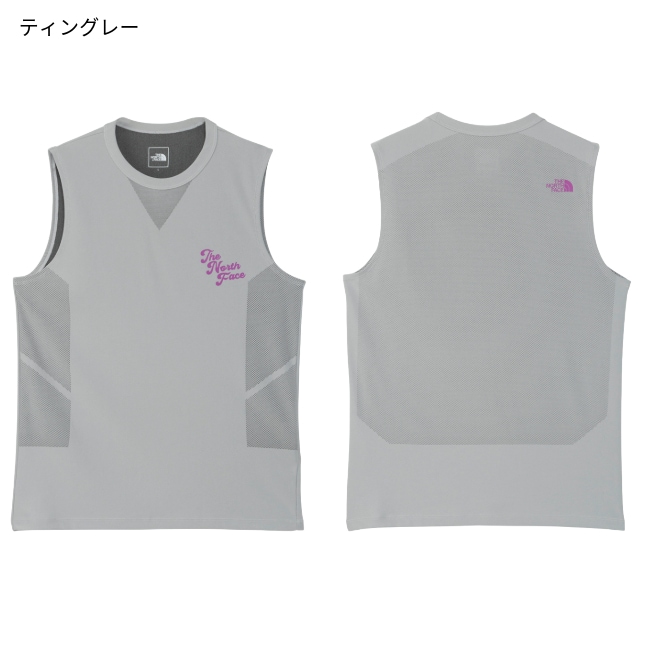 The North Face スパイラル クルー ユニセックス　ランニングシャツ ザ・ノース・フェイス THE NORTH FACE スリーブレスフリーラン