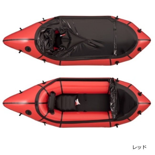 MRS Packraft 98L パックラフト 赤 カヌー ラフティングボート