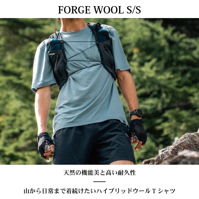 スタティック STATIC フォージ ウール ショートスリーブ ユニセックス FORGE WOOL S/S 