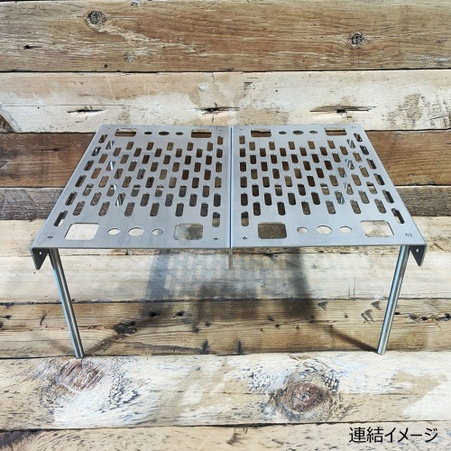 野良BASE 鉄（ZAM） 野良道具製作所 マルチテーブル 「野良BASE」 鉄 （ZAM） 収納用
