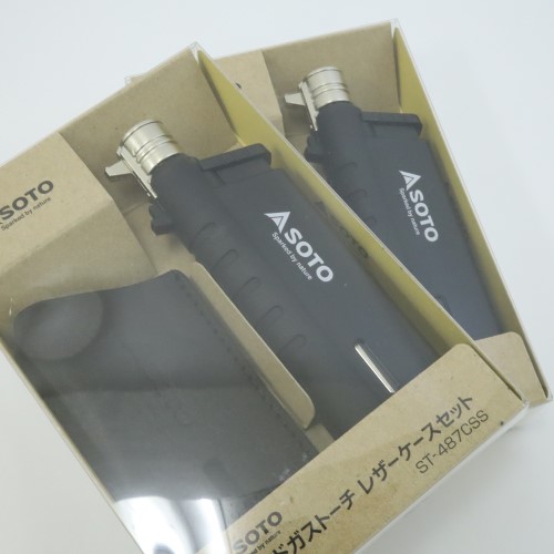 SOTO ソト スライドガストーチ レザーケースセット ST-487CSS | GLAGH