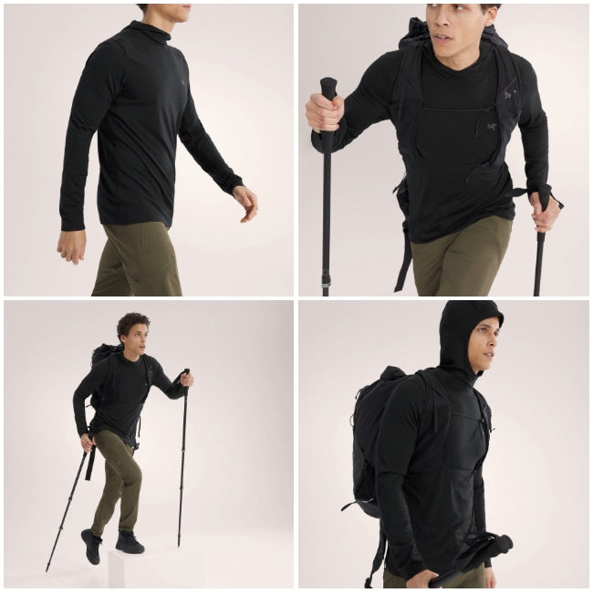 アークテリクス ARC'TERYX イオニア メリノウール フーディ