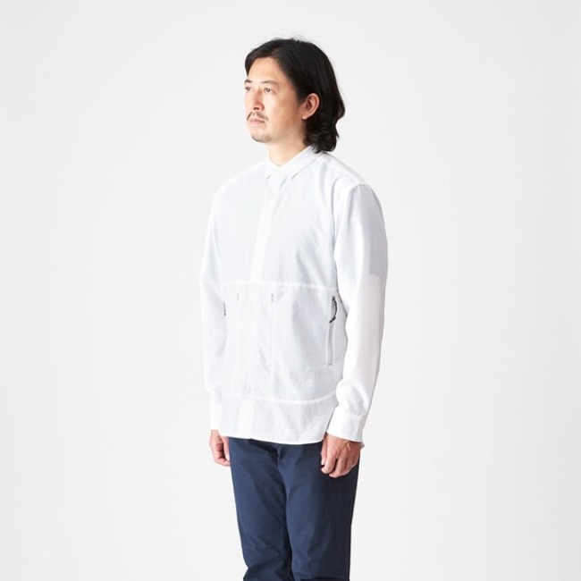 アクシーズクイン AXESQUIN ロングスリーブベンチレーションシャツ L/S