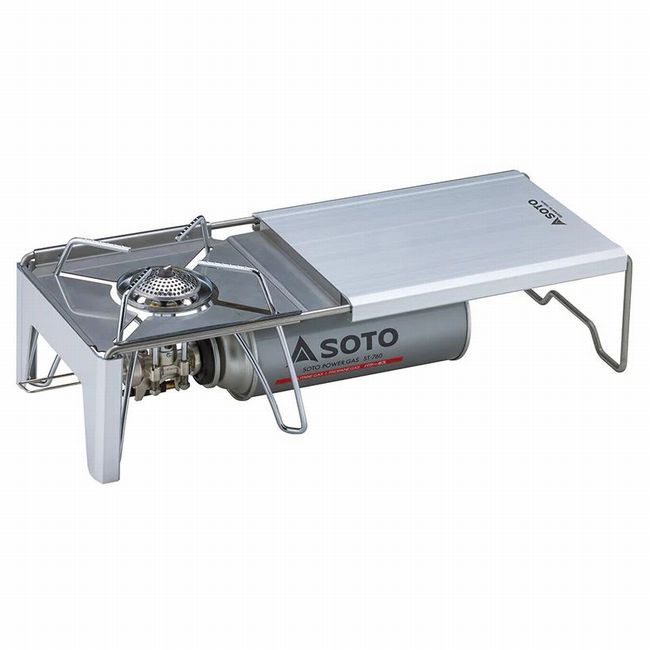 ソト SOTO レギュレーターストーブ 4点セット レギュレーターストーブ + ミニマルワークトップ + ミニマルクッカー角 + パワーガス3本