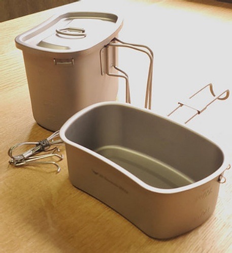 DD Hammocks JAPAN CANTEEN COOK SET チタン製 DDハンモック Canteen Cook Set | GLAGH グラフ