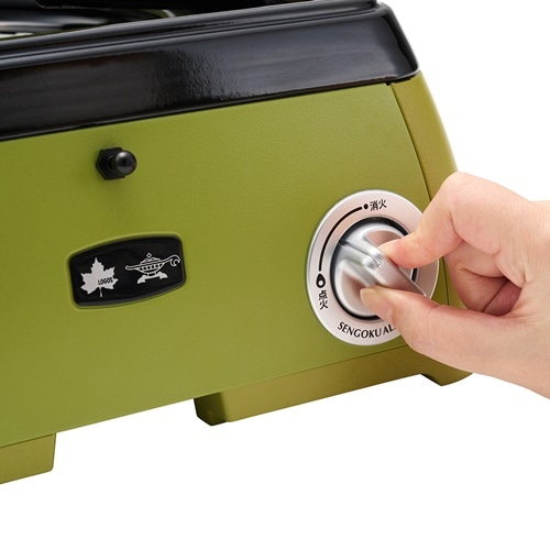 LOGOS×SENGOKU ALADDIN ポータブル ガス カセットコンロ 1バーナー