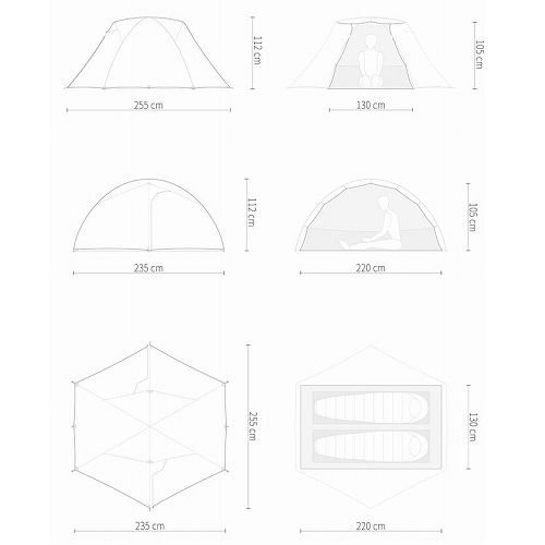 フリースピリッツ The Free Spirits GEMINI 3シーズンメッシュインナー