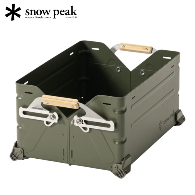 スノーピーク シェルフコンテナ25 スノーピーク snow peak シェルフコンテナ 25 オリーブドラブ | GLAGH