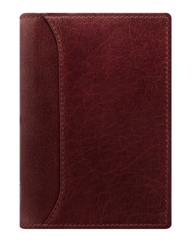 Filofax システム手帳　ロックウッド　バイブルジップ　希少カラー　ワイン ファイロファックス システム手帳 バイブルサイズ ロックウッド