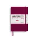 ウィークリーホリゾンタル(横型) ミディアム(A5) ポートレッド 2026年|プランナー|LEUCHTTURM1917