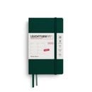 ウィークリーホリゾンタル(横型) ポケット(A6) フォレストグリーン 2026年|プランナー|LEUCHTTURM1917