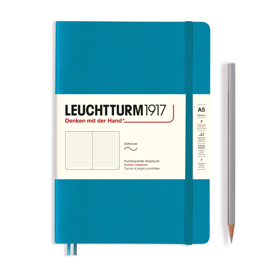 ソフトカバー ミディアム A5 オーシャン | LEUCHTTURM1917,ソフト