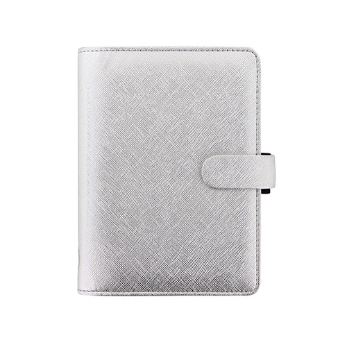 Filofax サフィアーノ メタリック バイブル シルバー | Filofax