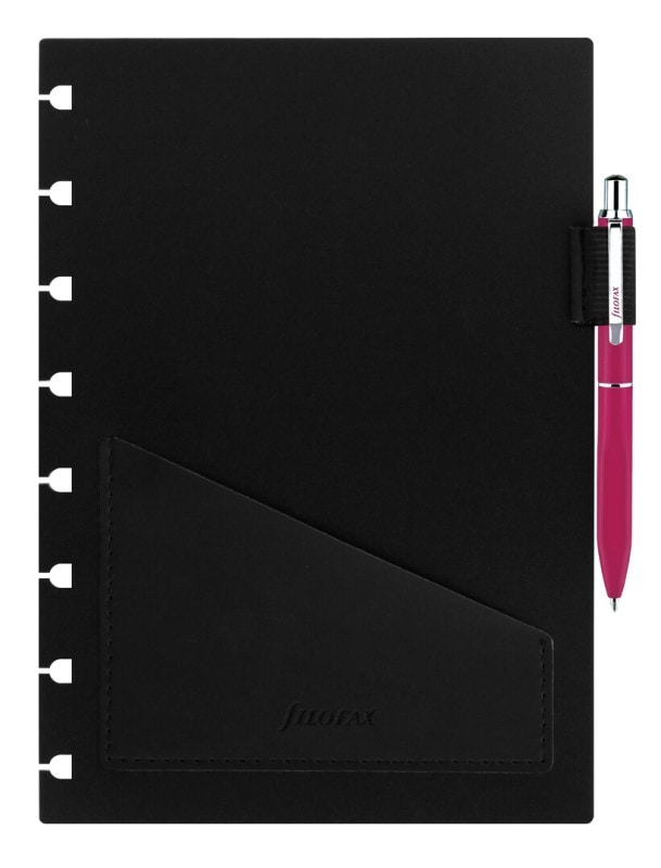 ノートブックアクセサリー A5 ペンホルダー ラズベリー ファイロ