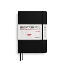 ウィークリーバーチカル(縦型) ミディアム(A5) ブラック 2026年|プランナー|LEUCHTTURM1917
