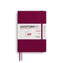 ウィークリーレフト(ソフトカバー) ミディアム(A5) ポートレッド 2026年|プランナー|LEUCHTTURM1917