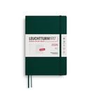 ウィークリーレフト(ソフトカバー) ミディアム(A5) フォレストグリーン 2026年|プランナー|LEUCHTTURM1917
