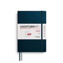 ウィークリーレフト(ソフトカバー) ミディアム(A5) ディープシー 2026年|プランナー|LEUCHTTURM1917