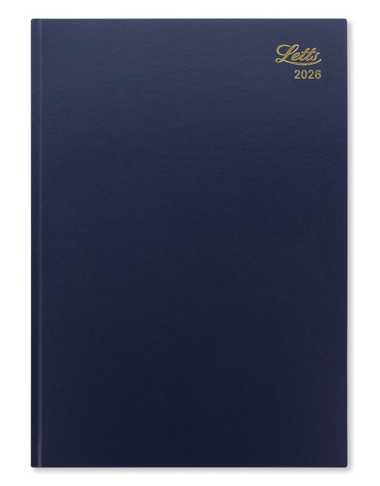 2026 Letts Diary Standard 31Z ������1���� �֥롼 A4