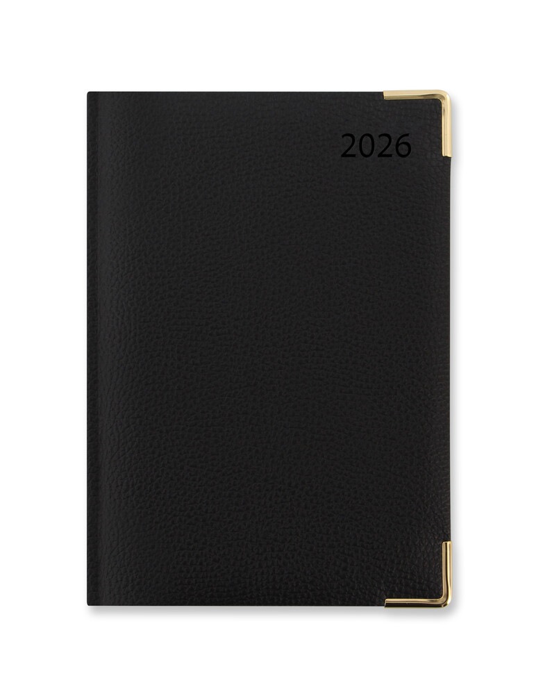 2026 Letts Diary Connoisseur C3X ������1���� �֥�å� A5