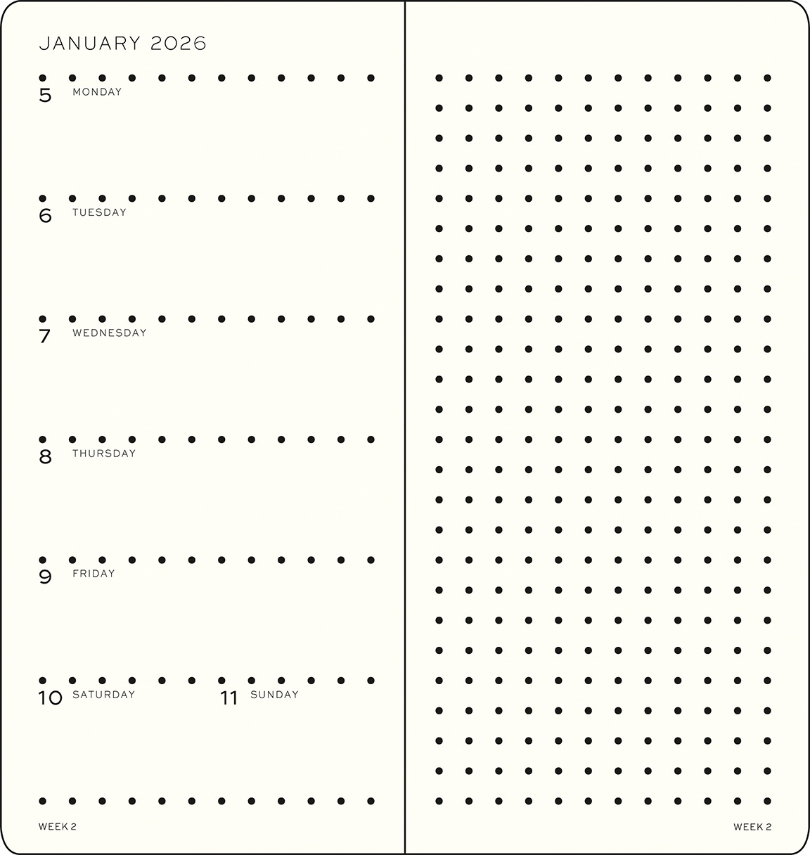 ���������꡼��եȥɥå� ������å�(B6+ x A6) �֥�å� 2026ǯ