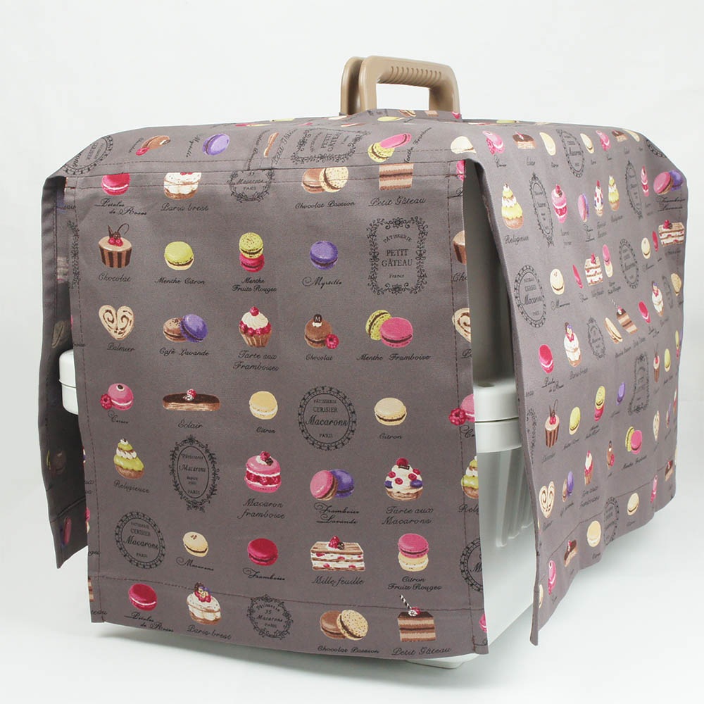 目隠しイージーカバー ショルダーベルト対応 マカロンチョコ＜マルチ幅＞ Mサイズ