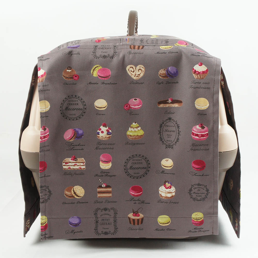 目隠しイージーカバー ショルダーベルト対応 マカロンチョコ＜マルチ幅＞ Mサイズ