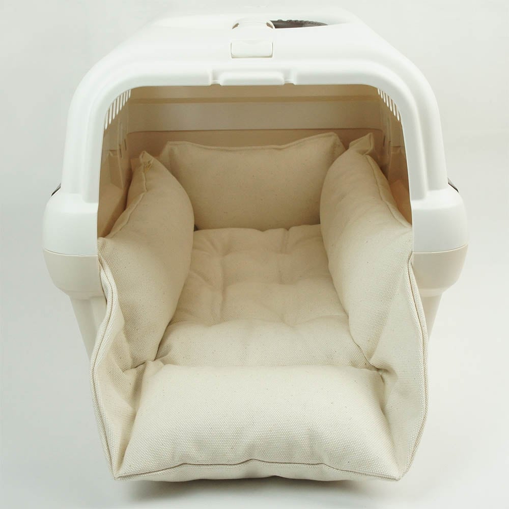 カミカミ大好きちゃん用 8号帆布生地 キャリークッションベッド