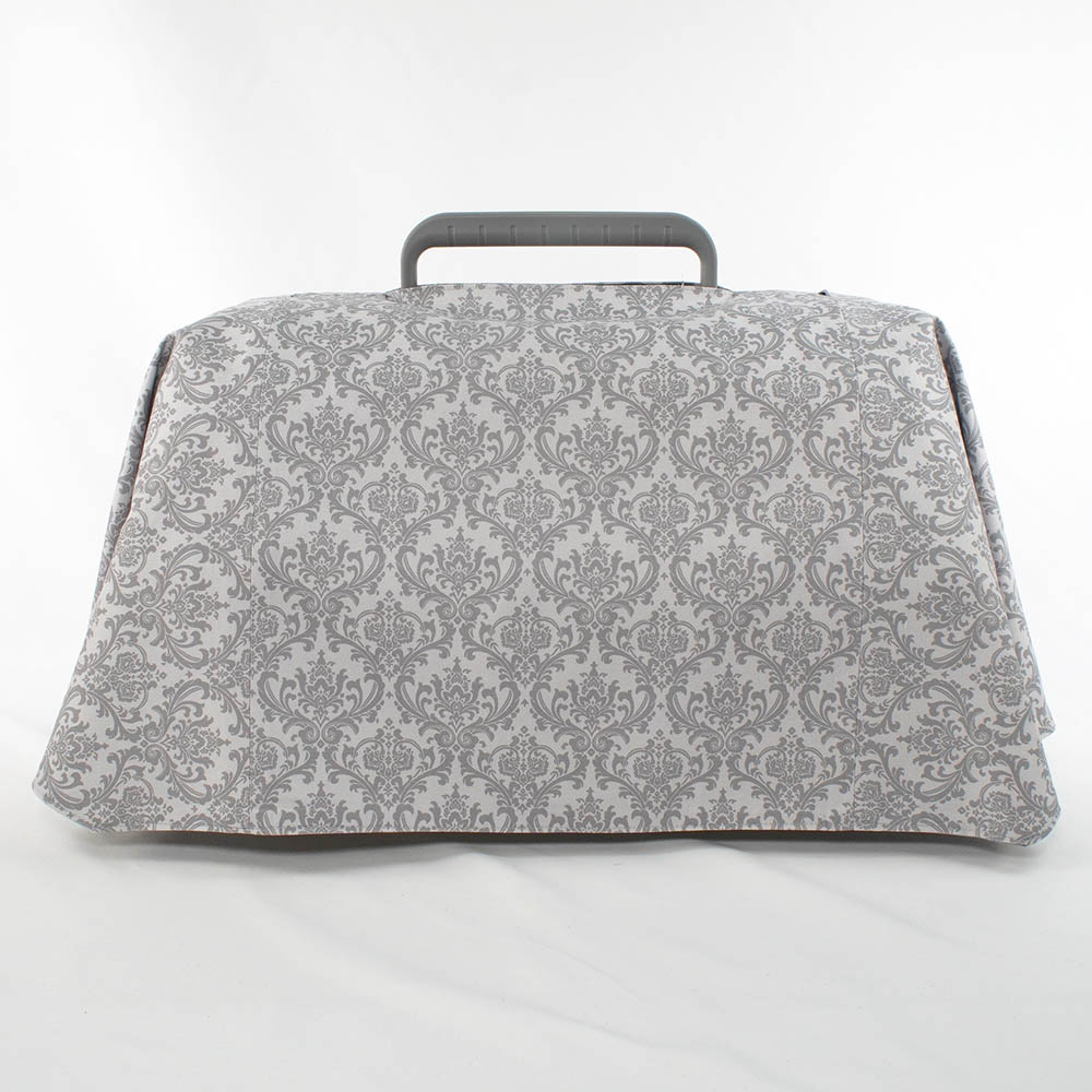 Helen's クレートカバー ダマスクグレー Sサイズ トグルボタン無し