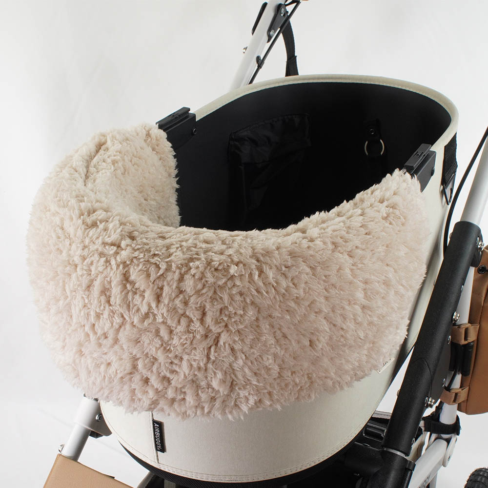 【500円OFF】DOME3レギュラー用クッションセット ぷくぷく あごのせクッション+キャリークッションベッド Sサイズ モカファー