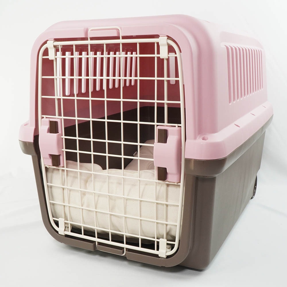 あごのせ縁無しクッション カミカミ大好きちゃん用 ８号帆布生地（両面帆布） 生成 Lサイズ