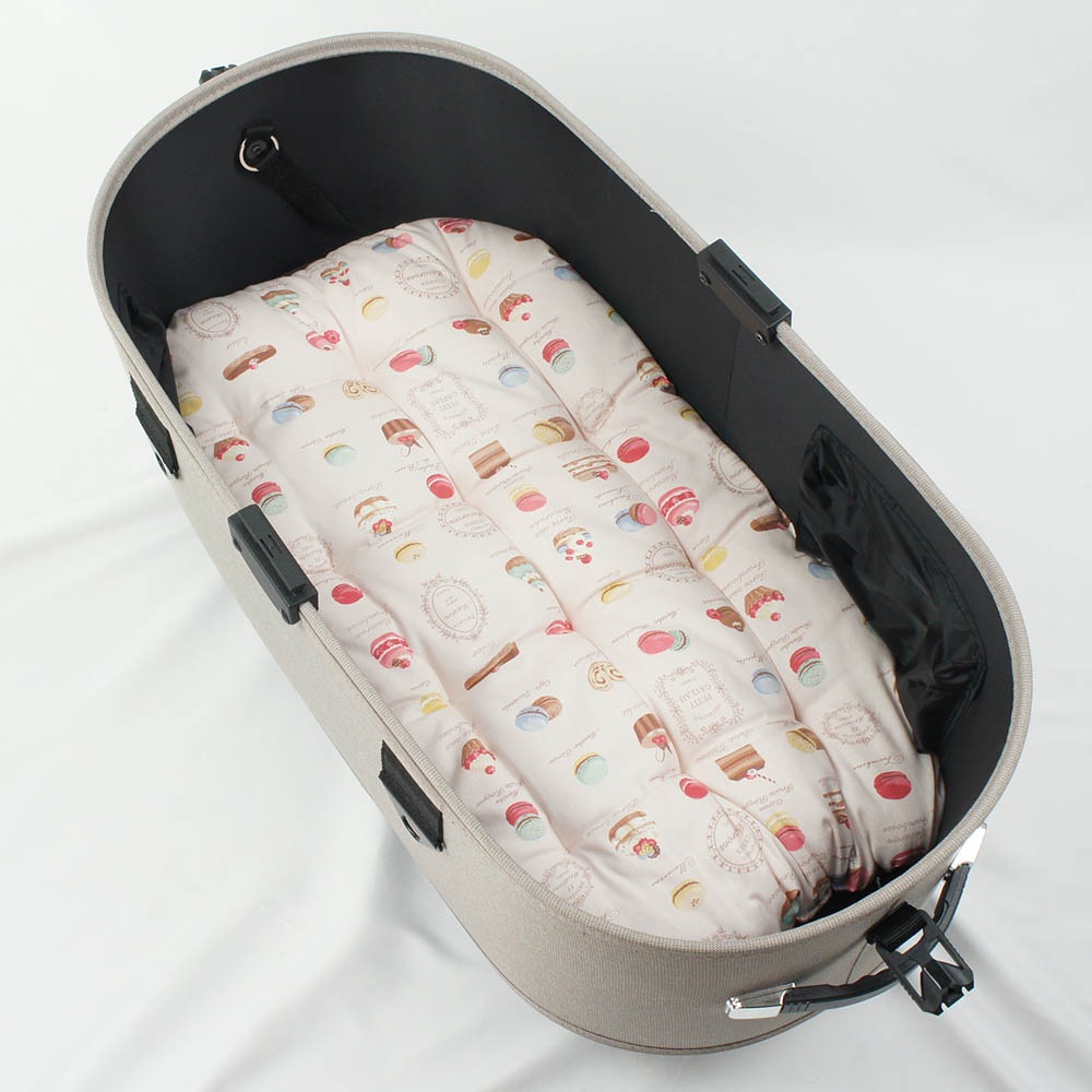 【500円OFF】DOME3ラージ用クッションセット ぷくぷく あごのせクッション+縁無しクッションベッド Lサイズ マカロンピンクドット