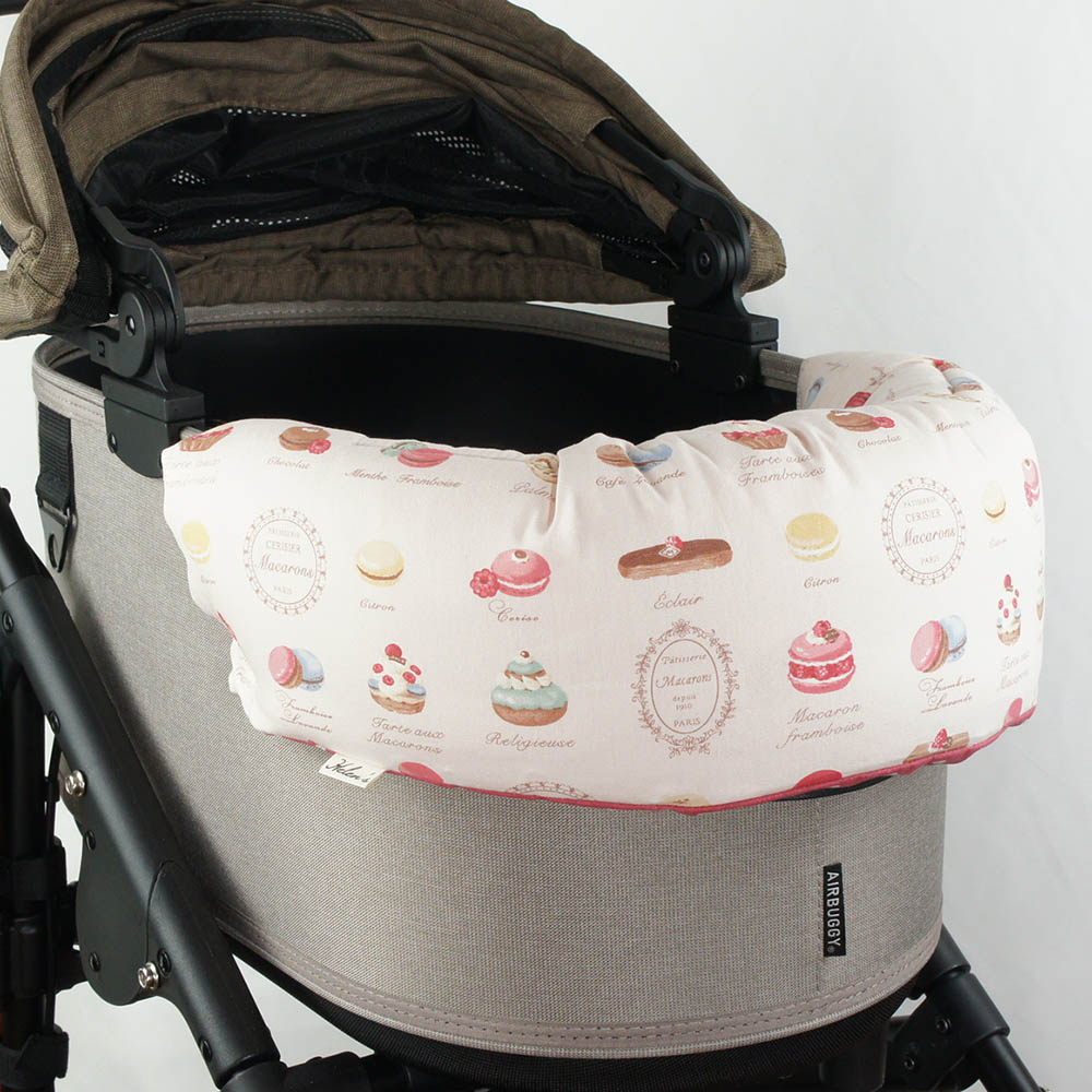 【500円OFF】DOME3ラージ用クッションセット ぷくぷく あごのせクッション+縁無しクッションベッド Lサイズ マカロンピンクドット