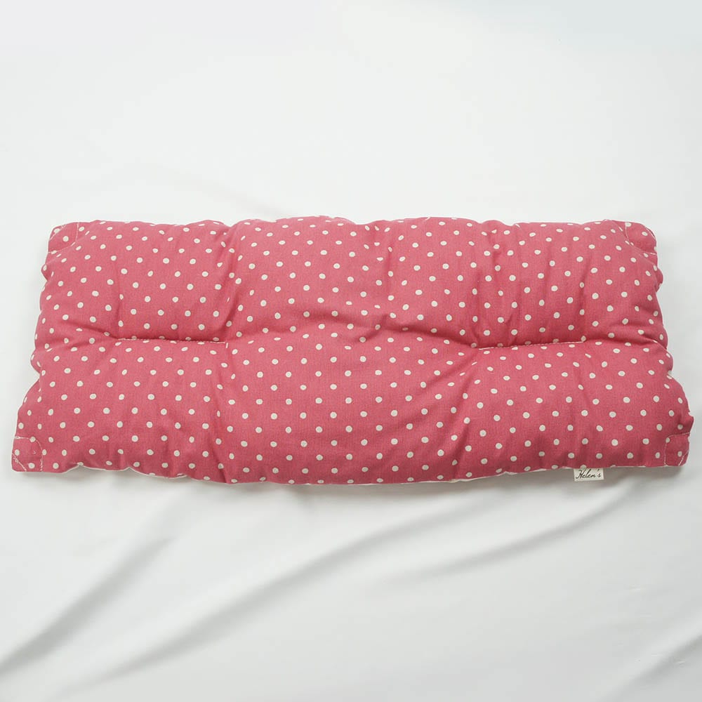 【500円OFF】DOME3ラージ用クッションセット ぷくぷく あごのせクッション+縁無しクッションベッド Lサイズ マカロンピンクドット