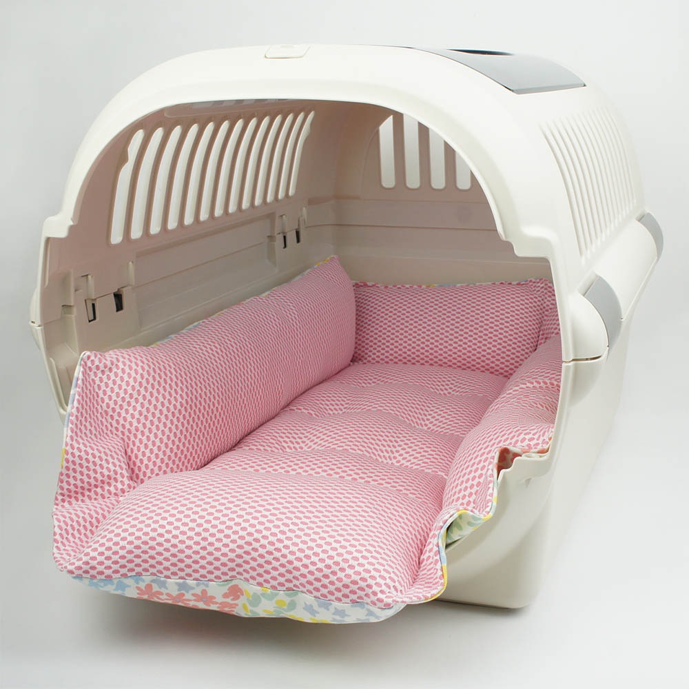 ベッド・クッション・ハウス nikonekoBox ペットが喜ぶ 夏用キャリークッションベッド iCOLD 接触冷感 NINA