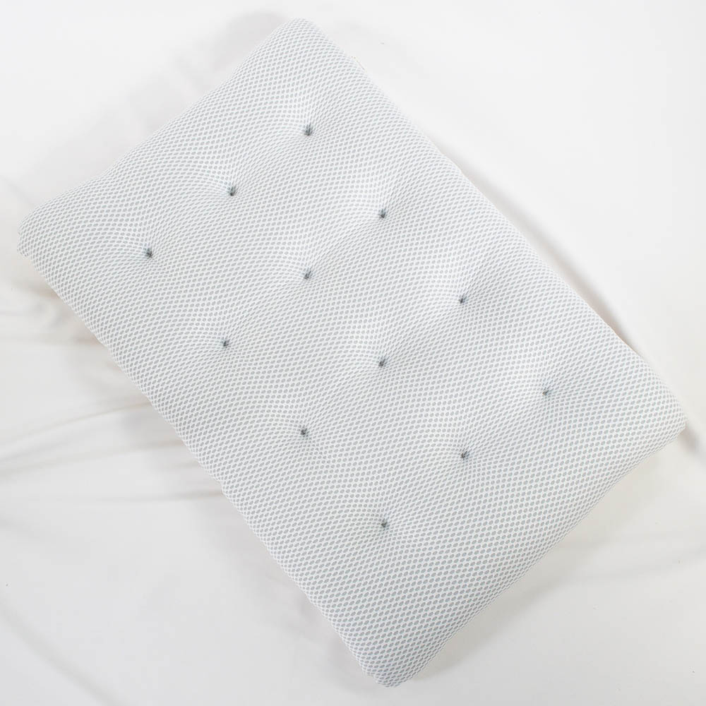 【500円OFF】DOME3ラージ以上用クッションセット 夏用ぷくぷく あごのせクッション＋夏用縁無しクッションベッド Lサイズ 東洋紡iCOLD 接触冷感 マカロンベージュ