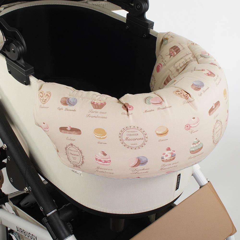 【500円OFF】DOME3ラージ以上用クッションセット 夏用ぷくぷく あごのせクッション＋夏用縁無しクッションベッド Lサイズ 東洋紡iCOLD 接触冷感 マカロンベージュ