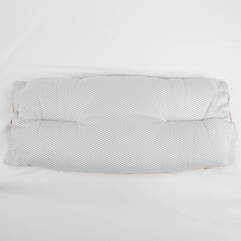 【500円OFF】DOME3ラージ以上用クッションセット 夏用ぷくぷく あごのせクッション＋夏用縁無しクッションベッド Lサイズ 東洋紡iCOLD 接触冷感 マカロンベージュ