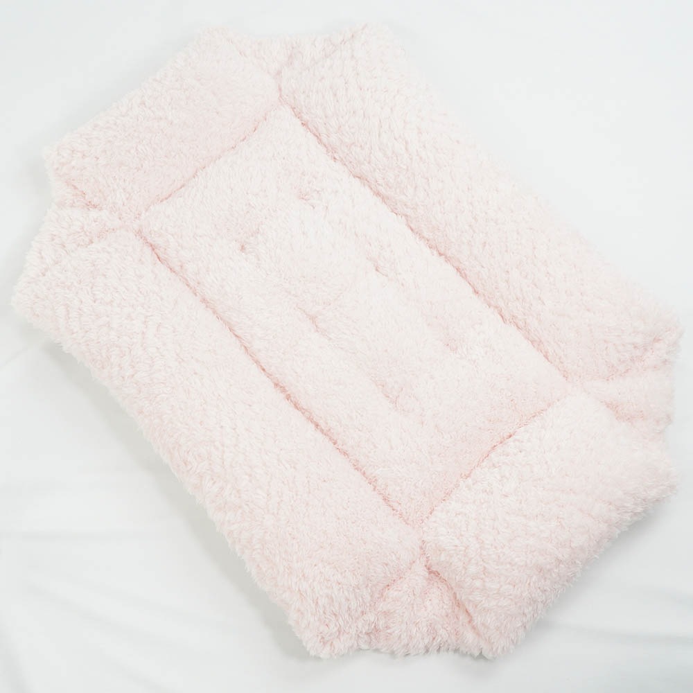 【限定品】ペットが喜ぶ キャリークッションベッド リバティプリント スモールスザンナ シャービーピンクファー Mサイズ