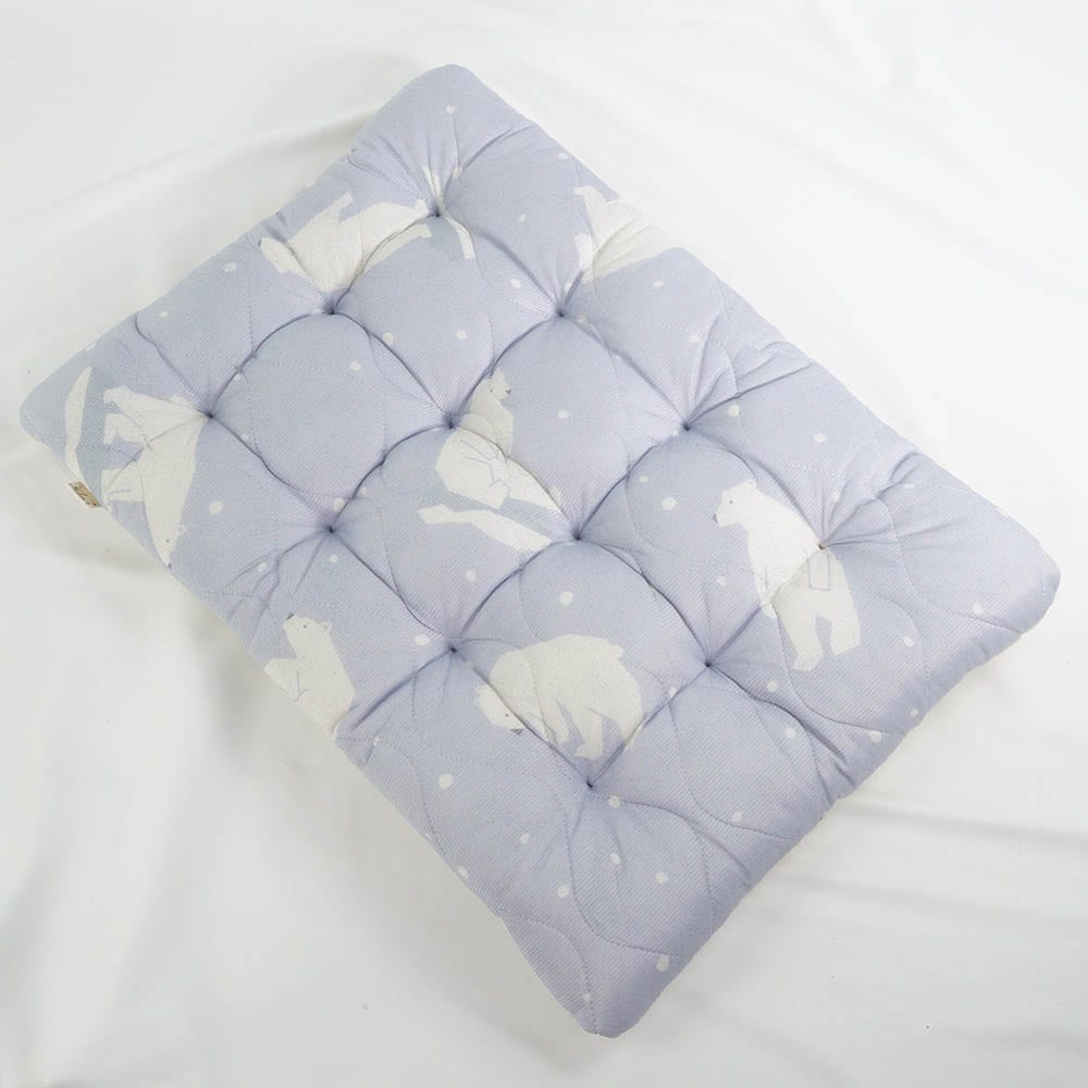 夏用縁無しクッションベッド 接触冷感 マーベラスクール