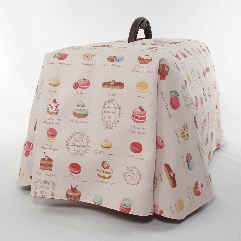 Helen's クレートカバー マカロンピンクドット Sサイズ トグルボタン無し