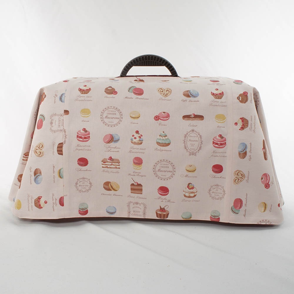 Helen's クレートカバー マカロンピンクドット Sサイズ トグルボタン無し