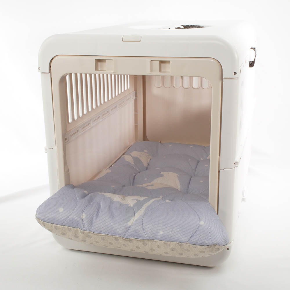 【500円OFF】DOME3レギュラー/ラージ用クッションセット 夏用ぷくぷく あごのせクッション＋夏用あごのせ縁無しクッション Mサイズ 接触冷感 マーベラスクール シロクマグレー