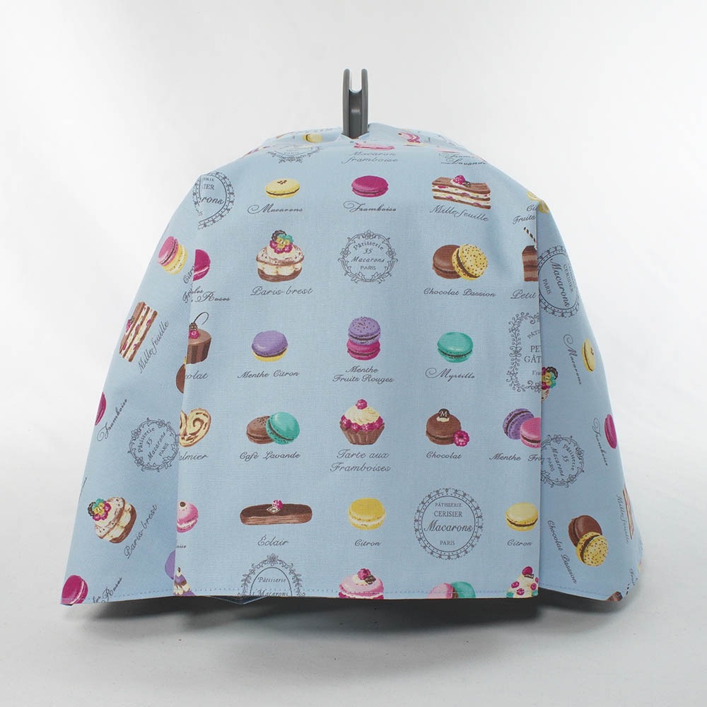 Helen's クレートカバー マカロンブルードット Sサイズ トグルボタン無し